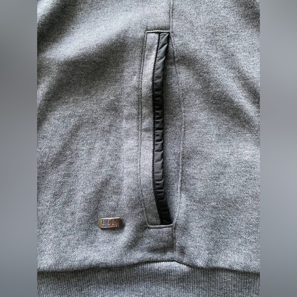 NWOT Mens Hugo Boss Full-Zip Sweatshirt - Picture 3 of 4